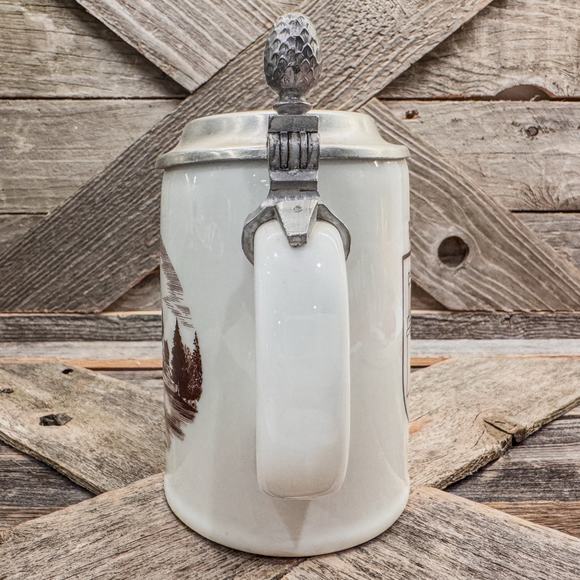 Limited Edition #50 of 300, Apel Grafik, Vintage German Bierkrug, Beerstein - Picture 3 of 7